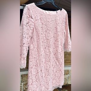 NWT Vince Camutp dress. Size 10. Lined, beautiful wedding or Easter  blush